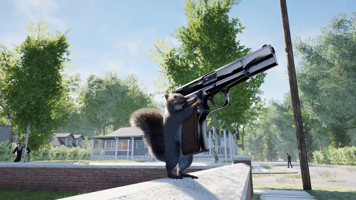 بازی سنجاب با اسلحه