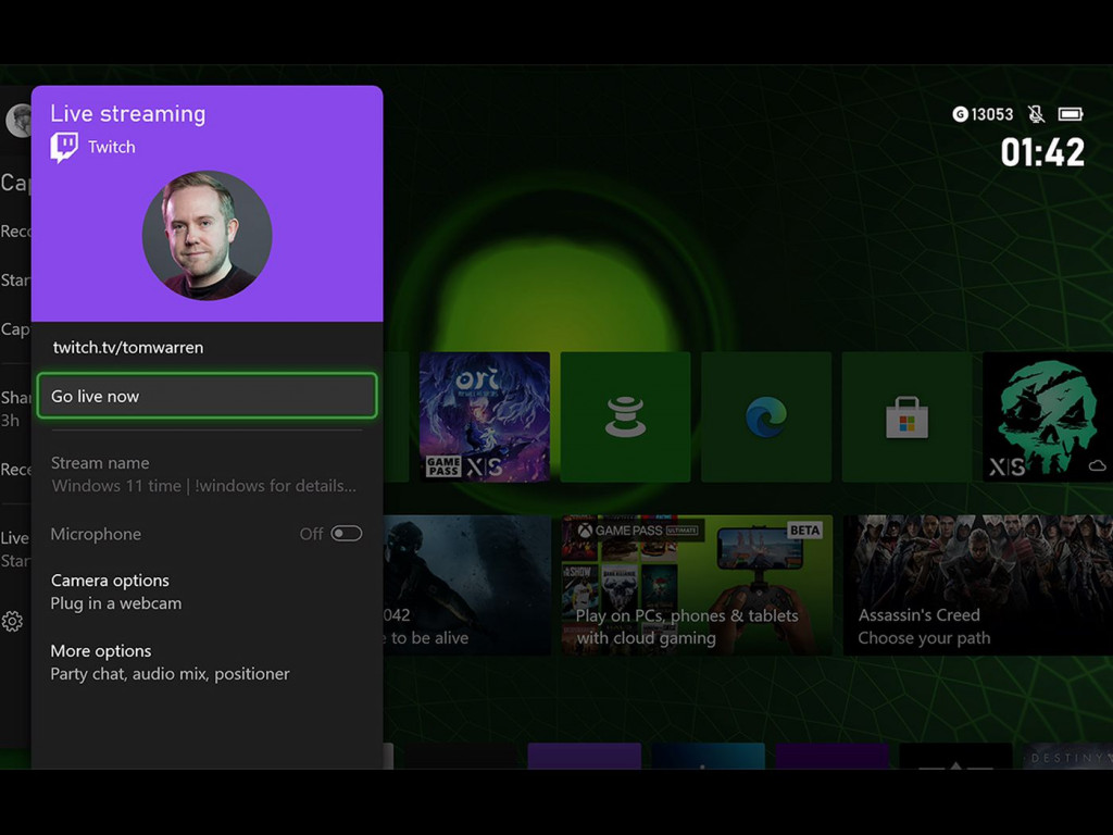 استریم با Xbox One در توییچ