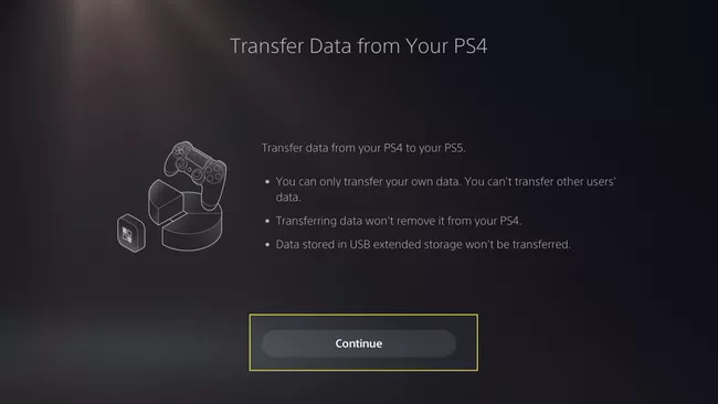 انتقال بازی از PS4 به PS5