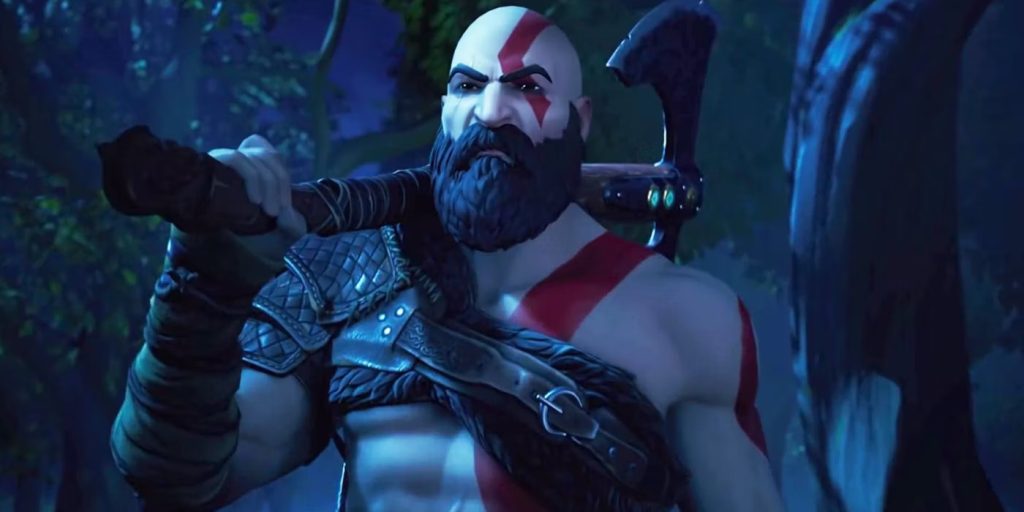 گرفتن اسکین Kratos در Fortnite