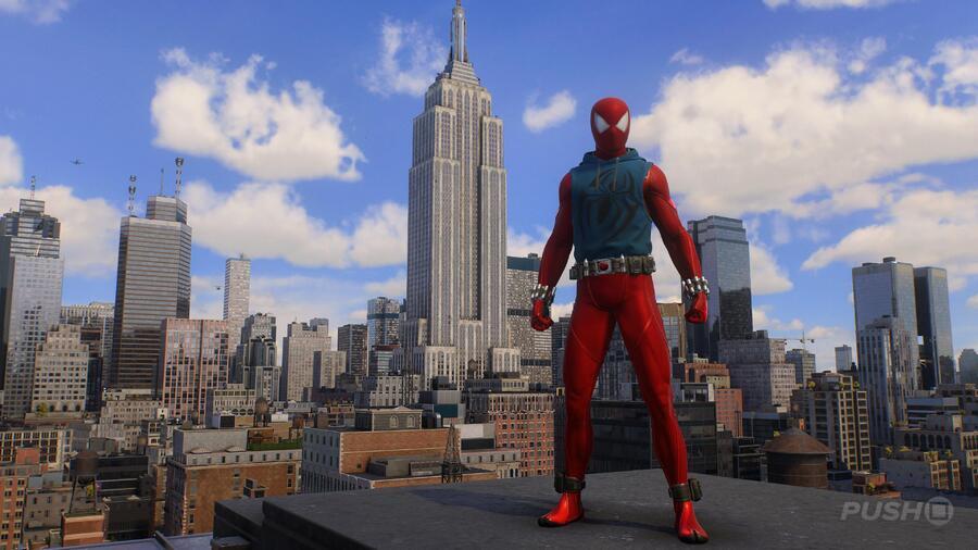 لباس Scarlet Spider Suit اسپایدر من 2