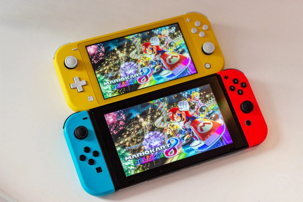 تفاوت Nintendo Switch Lite