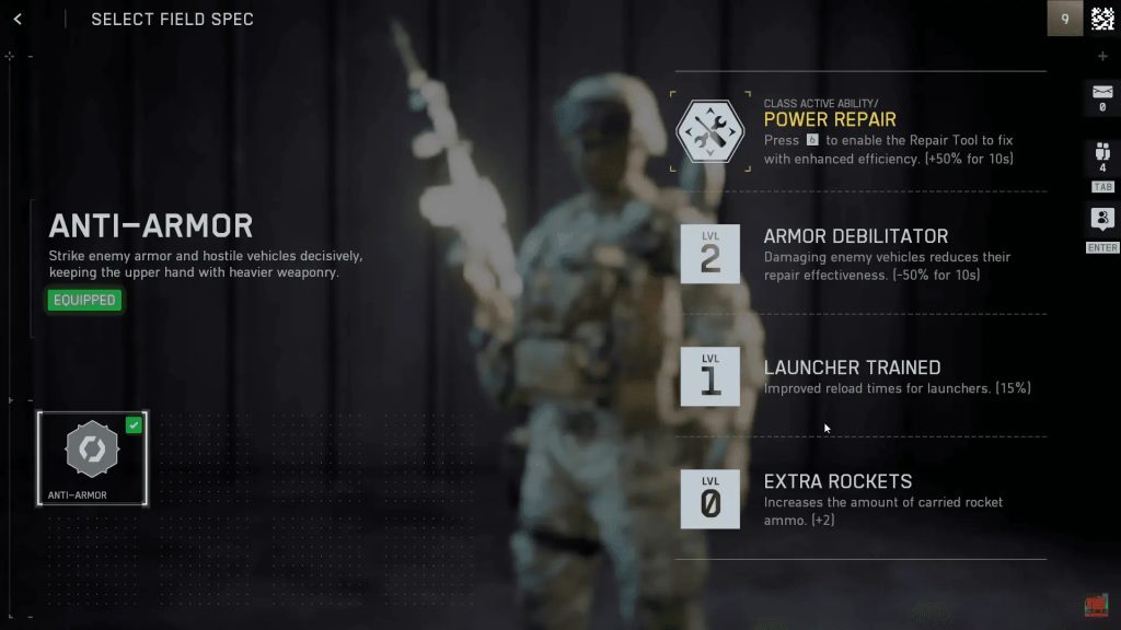 کلاس Engineer در Battlefield 6