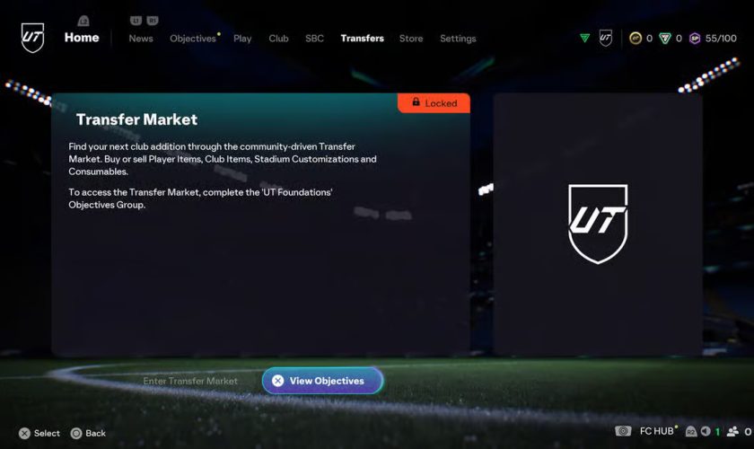 ترنسفر مارکت fc 26