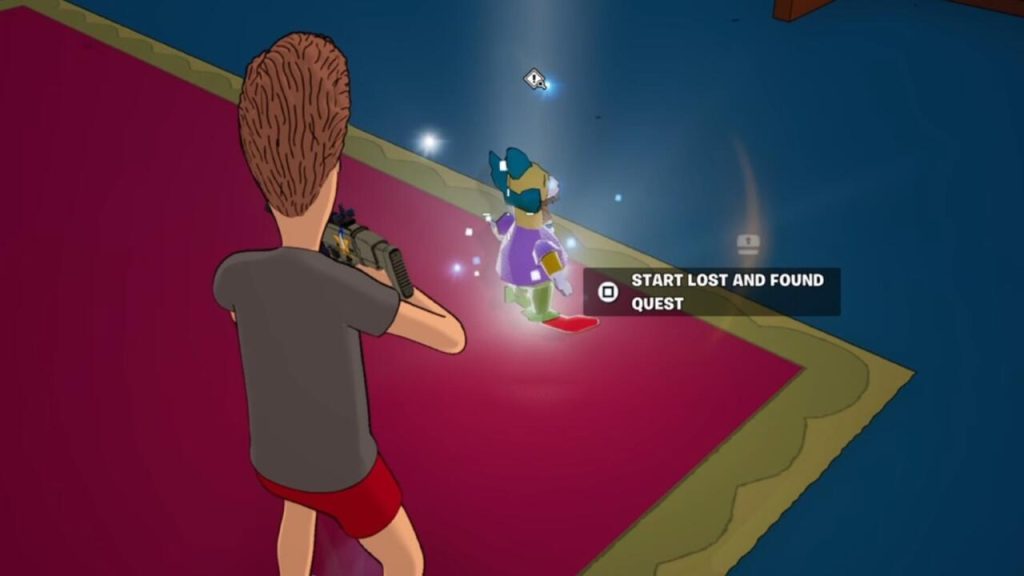 کوئستهای lost and found سیزن Simpsons در Fortnite