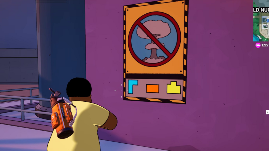 ایونت نیروگاه هستهای Fortnite X Simpsons